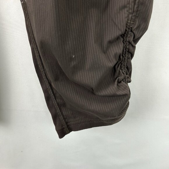 Lululemon Women’s size 6 Dance Studio Mid Rise Cropped Pant Adjustable Brown - Picture 16 of 16